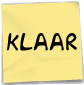 projectstatus klaar