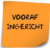 vooraf ingericht